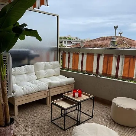 Grand 2 Pieces A 4Mns De La Plage Cagnes-sur-Mer Exterior photo